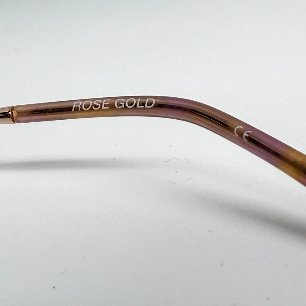 BCBGMAXAZRIA Sizzling Rose Gold Petite Fit Polarized Sunglasses 53-15-130‎ 22498